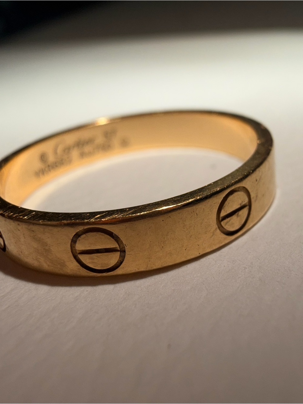 Cartier Yellow Gold Love Ring Small Model - Picture 4 of 10